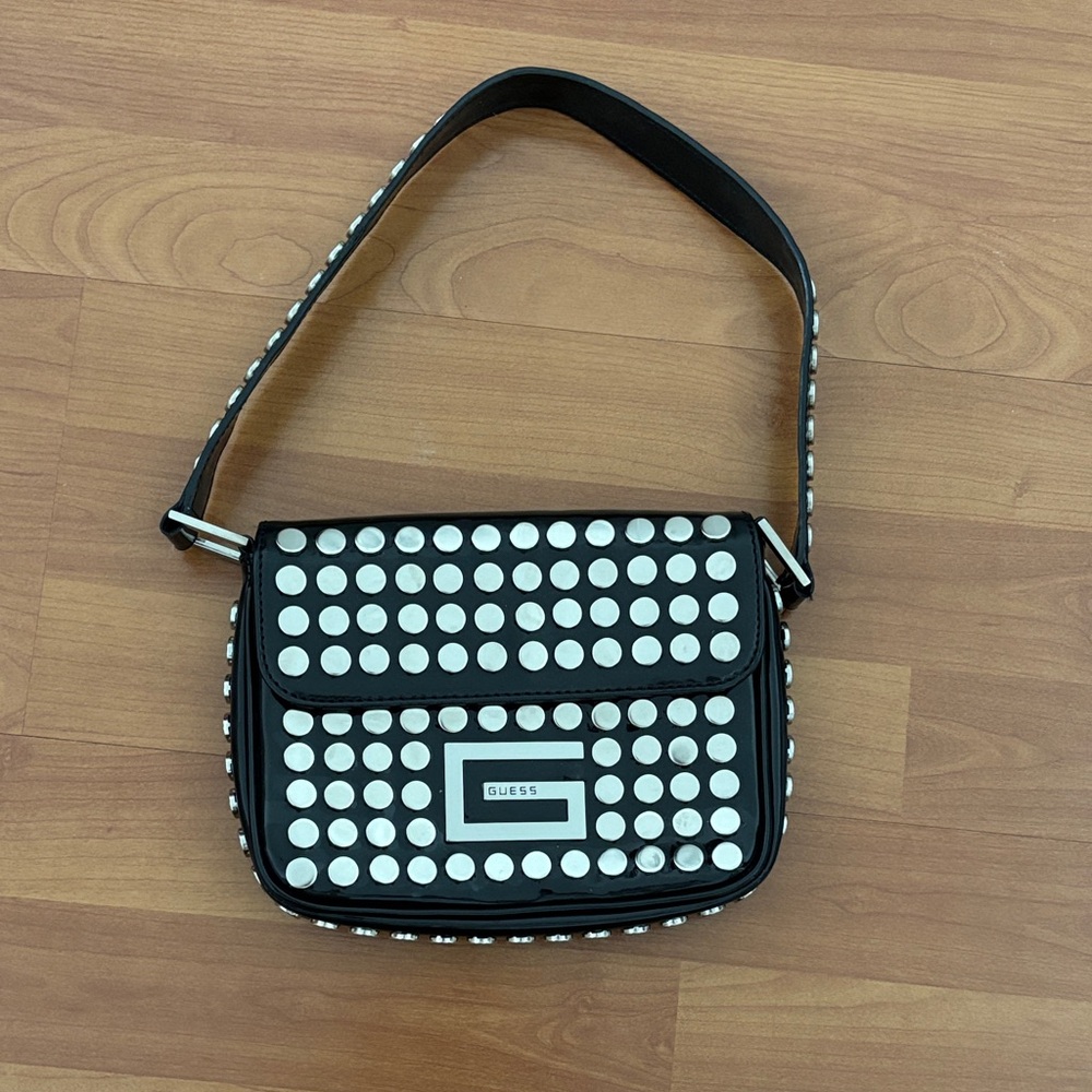 Guess Studded Shoulder Bag